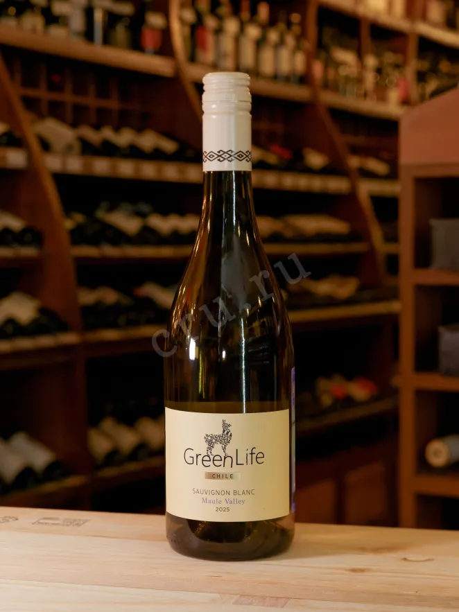 Вино GreenLife Sauvignon Blanc Maule Valley 2025 0.75 л
