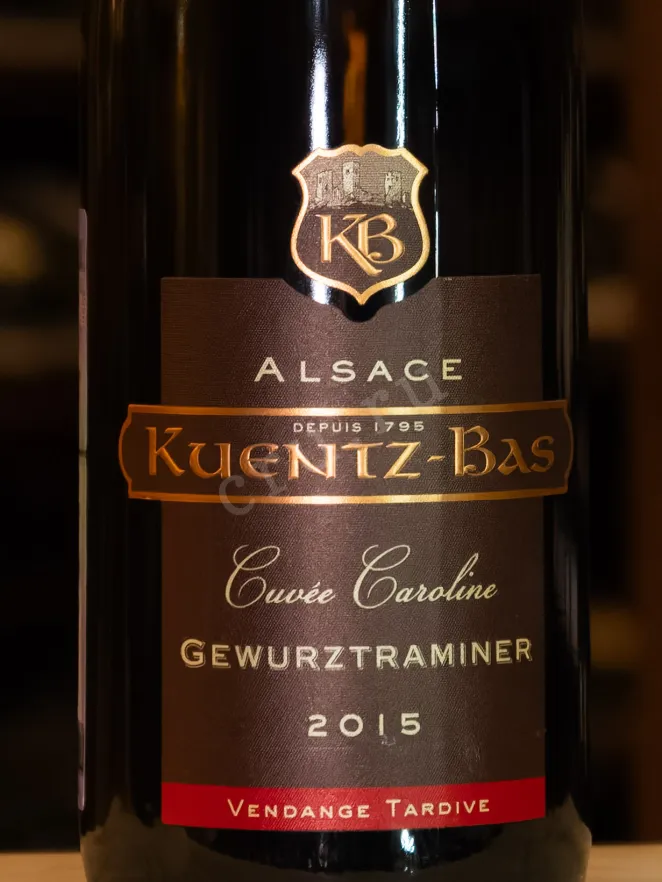 В магазине Крю Профи Kuentz-Bas Cuvee Caroline Gewurztraminer Vendange Tardive 2015 0.75 л