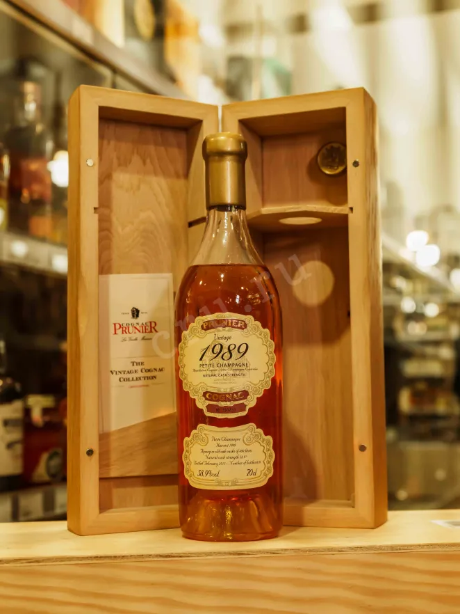 В магазине Крю Профи Prunier Petite Champagne  1989 0.7 л