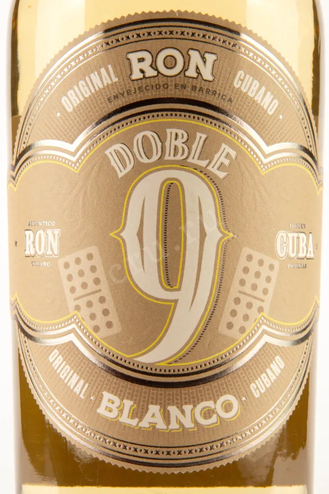 Этикетка Doble 9 Blanco  0.7 л
