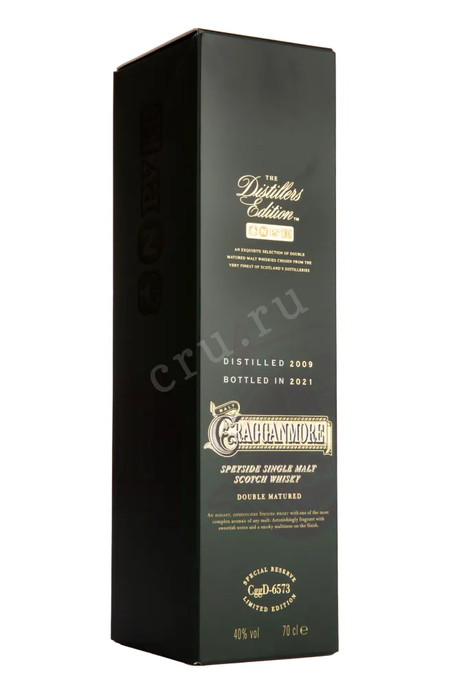 Виски Cragganmore Distillers Edition Doublу Matured gift box  0.7 л