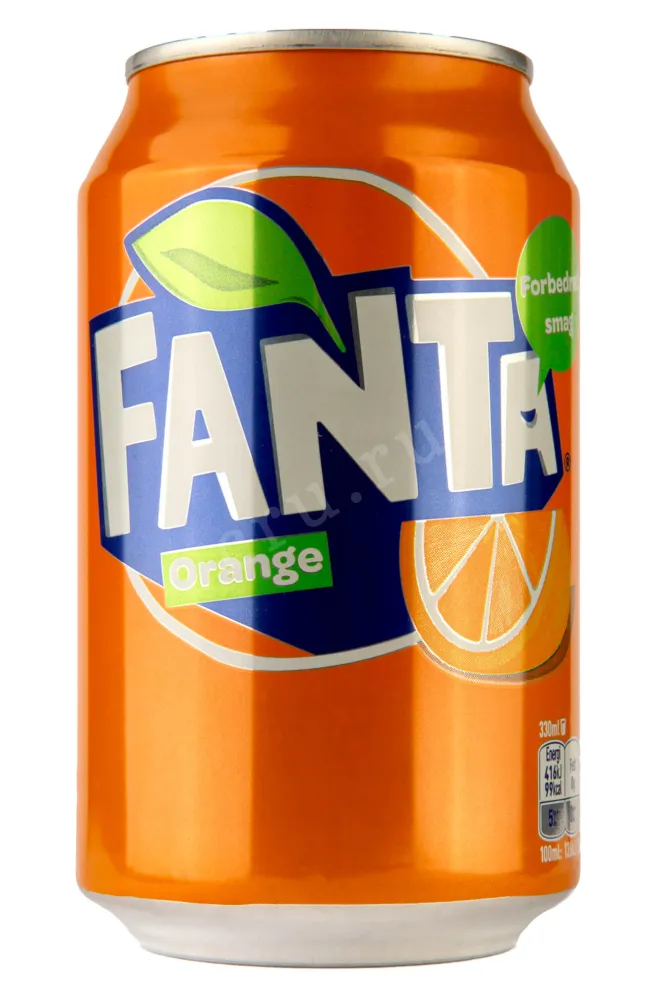 Газированный напиток Fanta Orange Железная банка 0.33 л