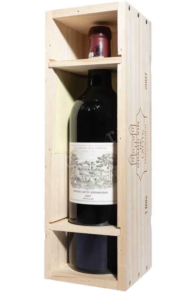 В деревянной коробке Chateau Lafite Rothschild Puaillac in wooden box 2007 0.75 л