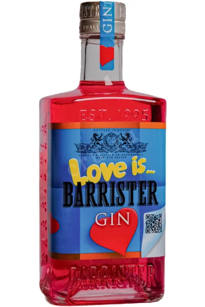 Джин Barrister Love Is  0.7 л