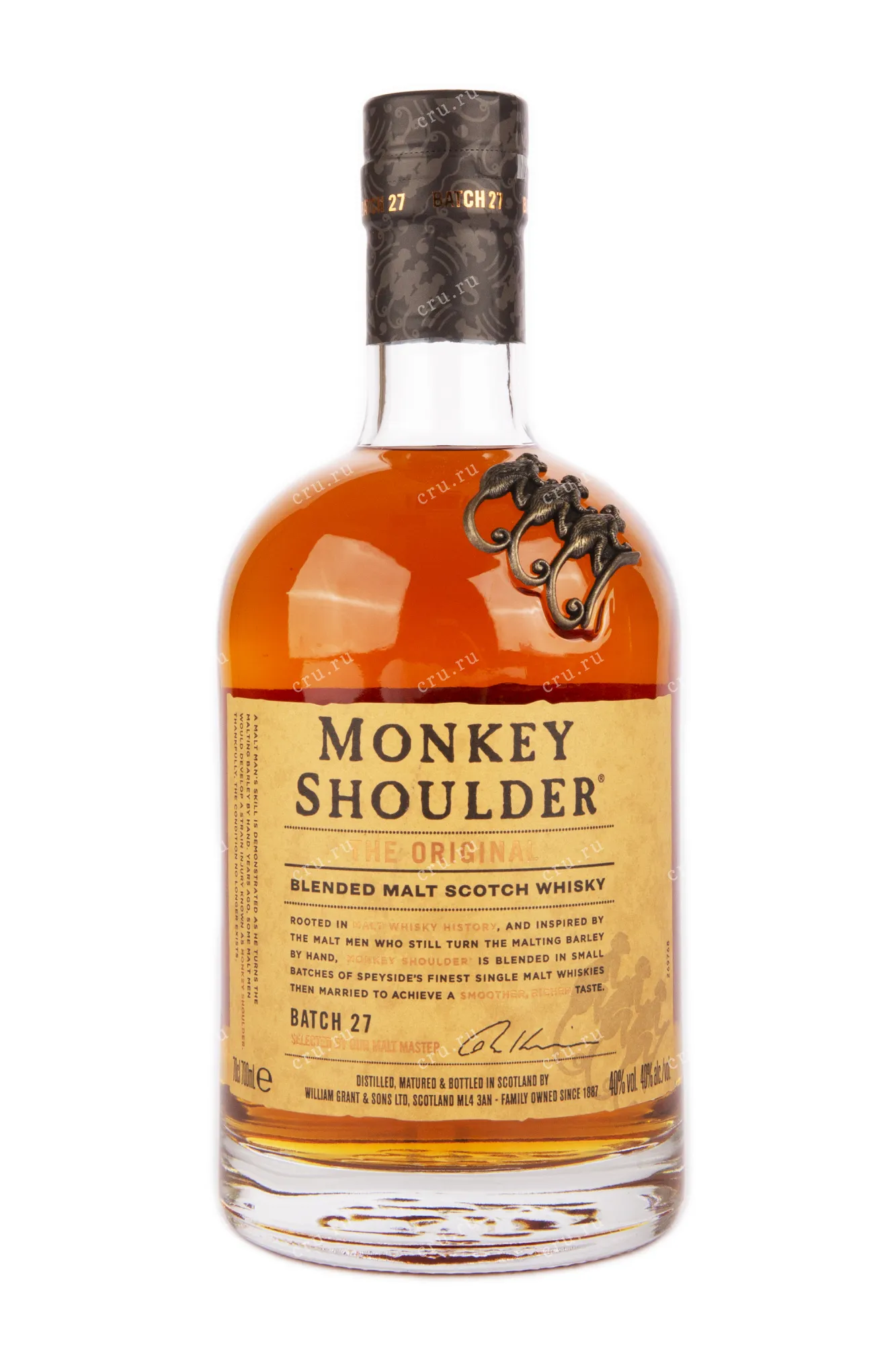 Фото — Виски Monkey Shoulder  0.7 л