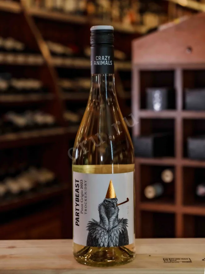 В магазине Крю Профи Partybeast Pinot Grigio Trocken 2023 0.75 л