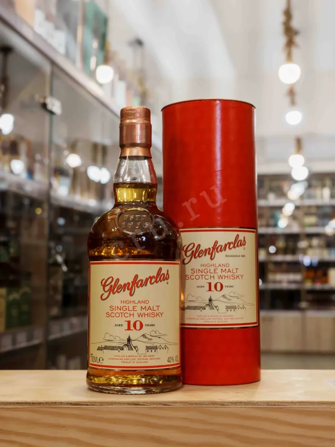 В магазине Крю Профи Glenfarclas 10 years gift box 0.7 л