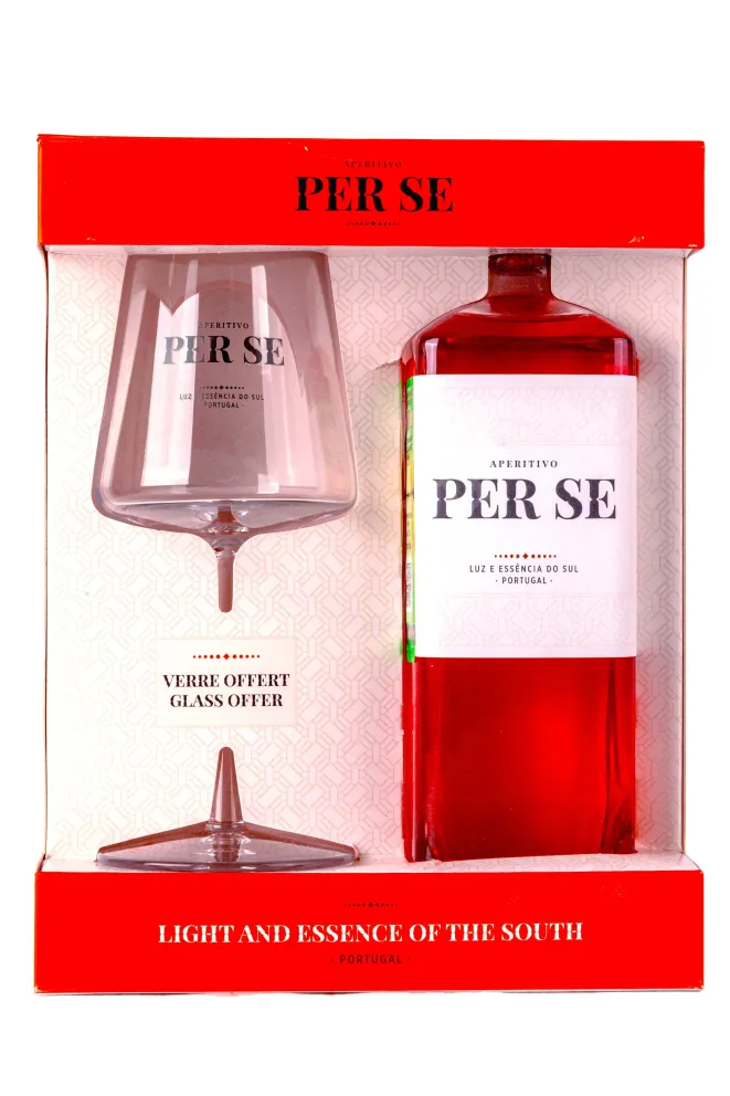 В подарочной коробке Per Se Aperitivo in gift box + 1 glass 0.7 л