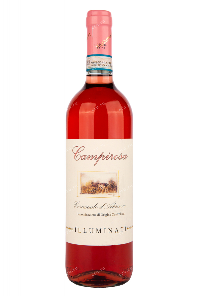 Вино Illuminati Montepulciano d'Abruzzo Campirosa Cerasuolo 2021 0.75 л