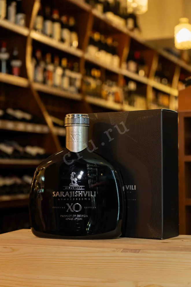 В магазине Крю Профи Sarajishvili XO 10 years gift box 0.7 л
