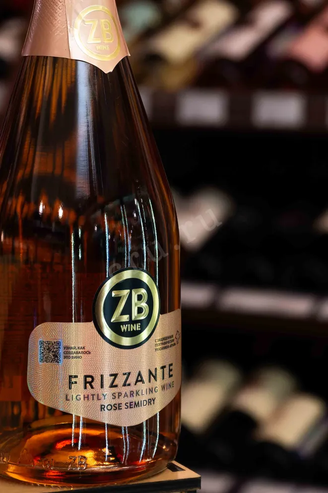 В магазине Крю Профи ZB Wine Frizzante Rose 2024 0.75 л