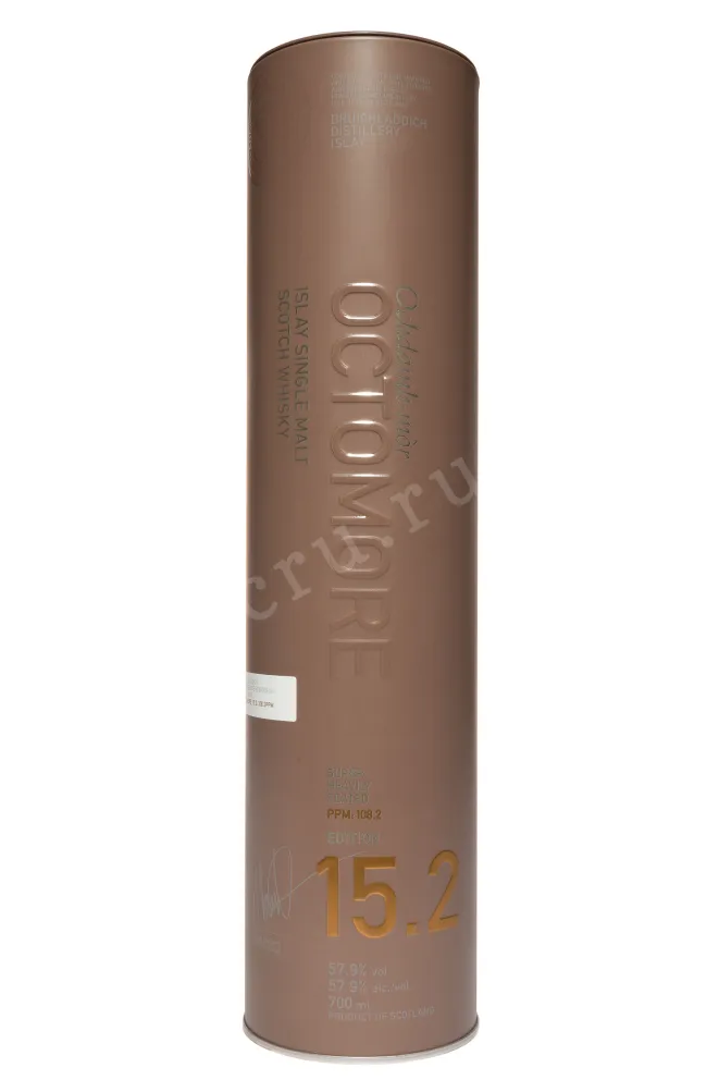Туба Bruichladdich Octomore Edition 15.2 in tube 0.7 л