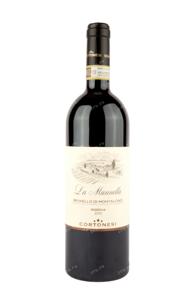 Вино Cortonesi La Mannella Brunello di Montalcino Riserva 2015 0.75 л