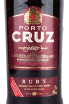 Этикетка Cruz Ruby 2017 0.75 л