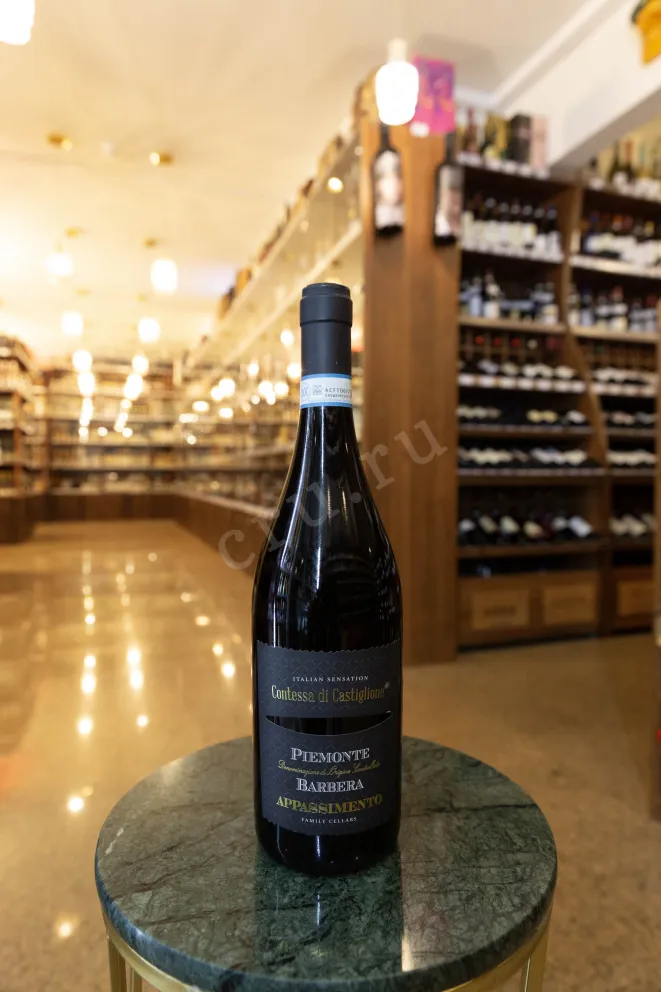 В магазине Крю Профи Contea di Castiglione Barbera Appassimento 2021 0.75 л