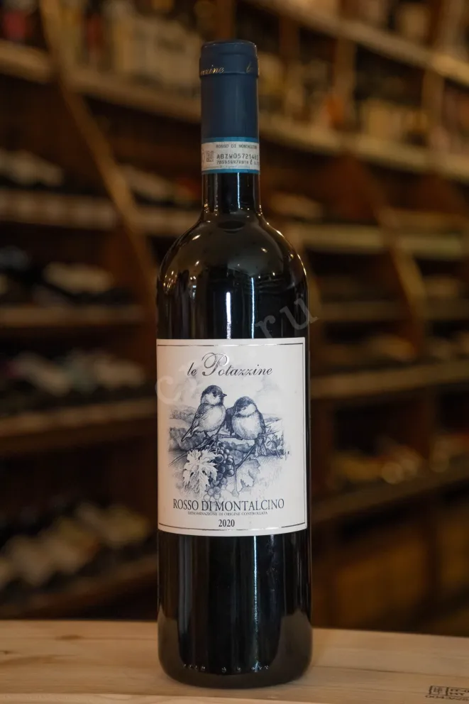 В магазине Крю Профи Le Potazzine Rosso di Montalcino 2020 0.75 л