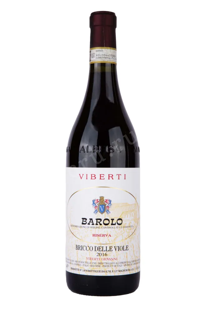 Вино Viberti Giovanni Bricco delle Viole Barolo Riserva 2016 0.75 л