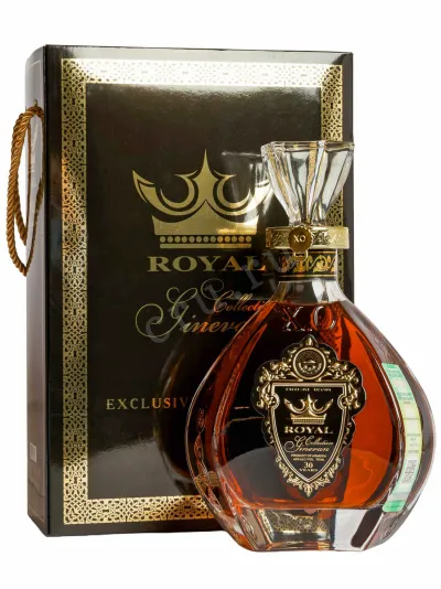 Коньяк Гиневан Роял Коллекшн Голд в подарочной упаковке  0.75 л