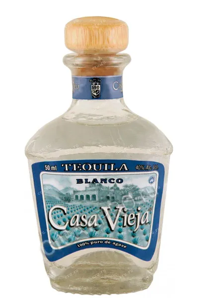 Текила Casa Vieja Blanco  0.05 л