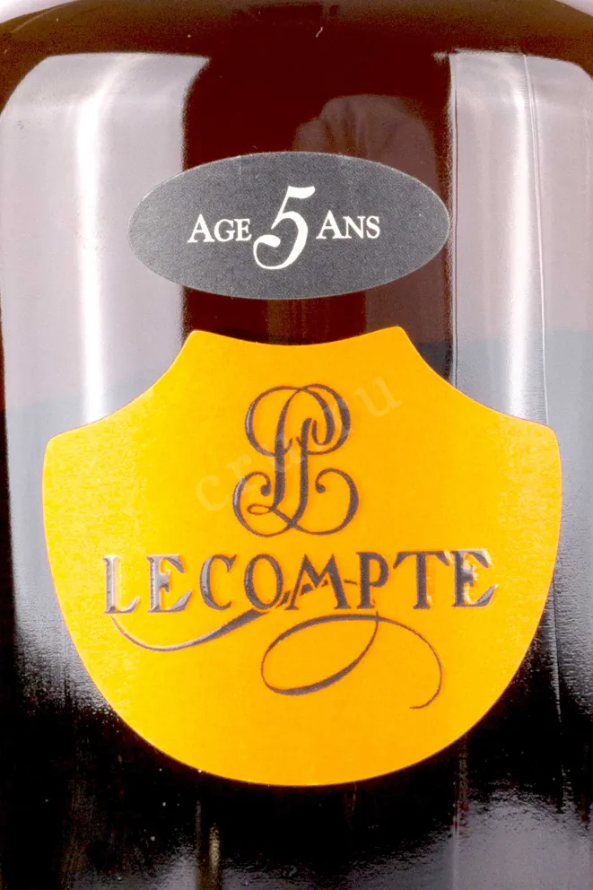 Этикетка Lecompte Pays dAuge 5 years 0.7 л