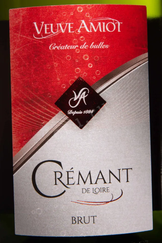 Этикетка Veuve Amiot Creamant de Loire 2023 0.75 л
