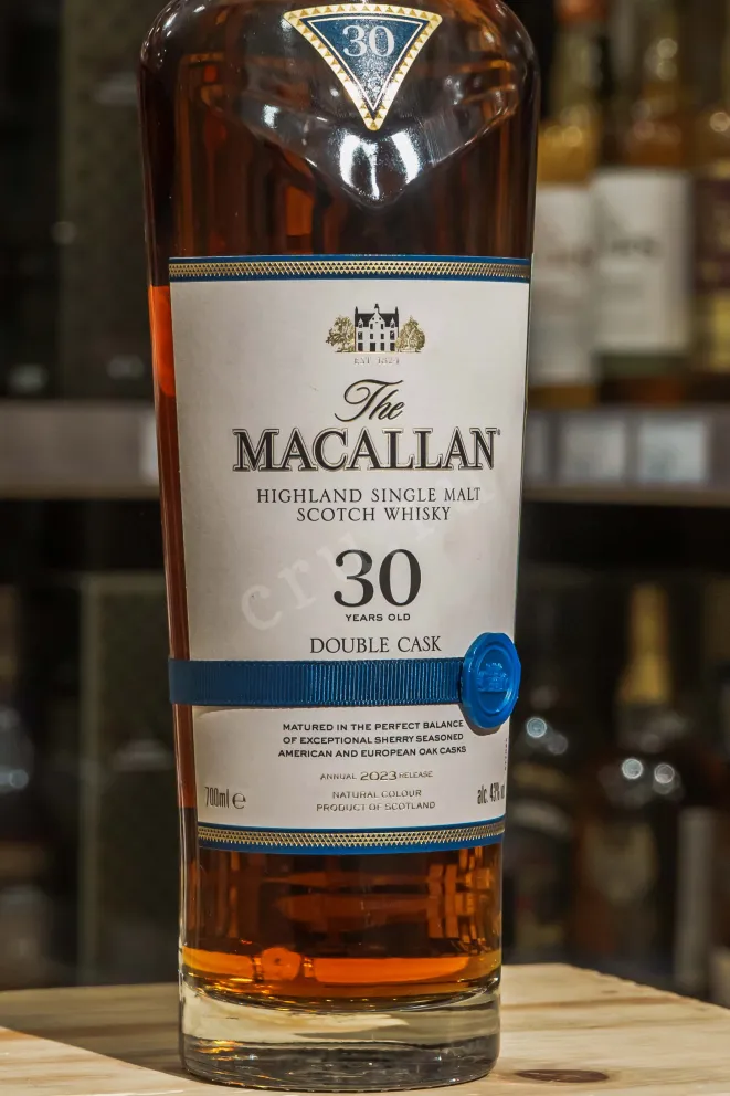 В магазине Крю Профи Macallan Double Cask 30 years in wooden box 0.7 л