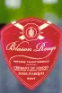 Этикетка Blason Rouge Cremant de Limoux in gift box  0.75 л