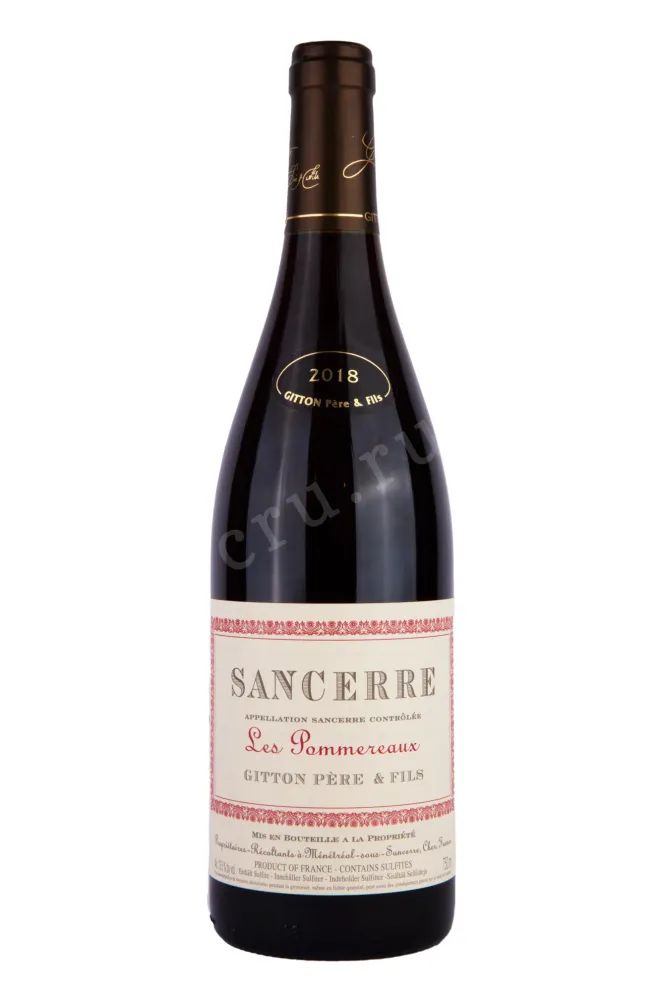 Вино Gitton Pere & Fils Les Pommereaux Sancerre AOC 2018 0.75 л