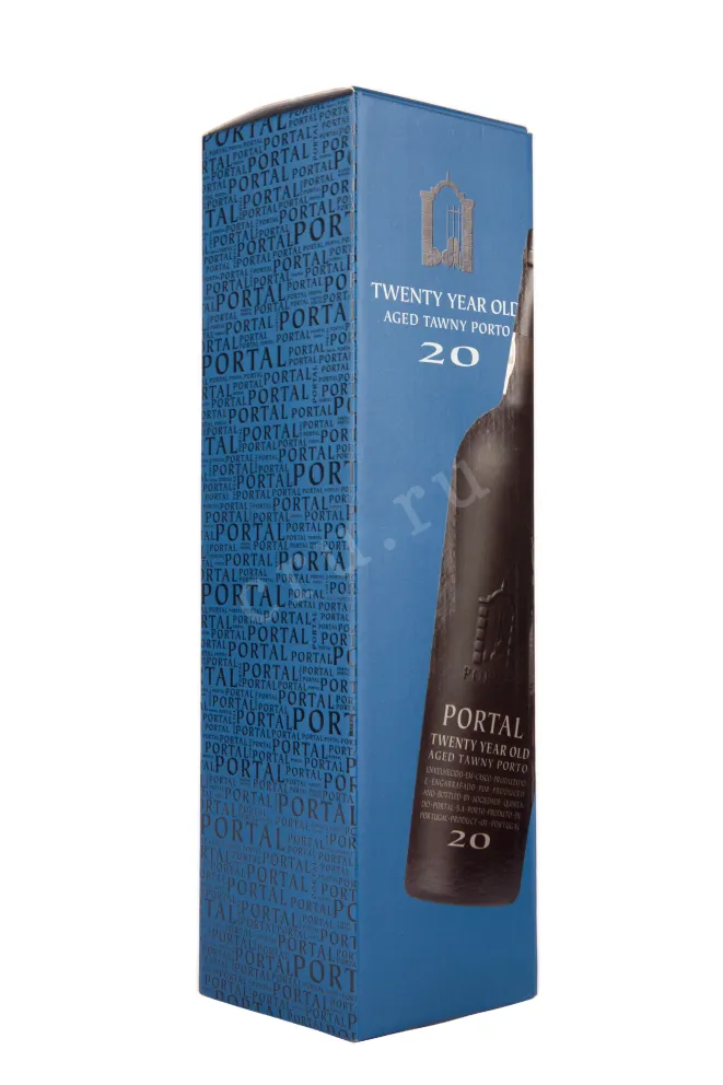 Подарочная коробка портвейна Портал 20 лет Тони Порто п/у 0.75 л