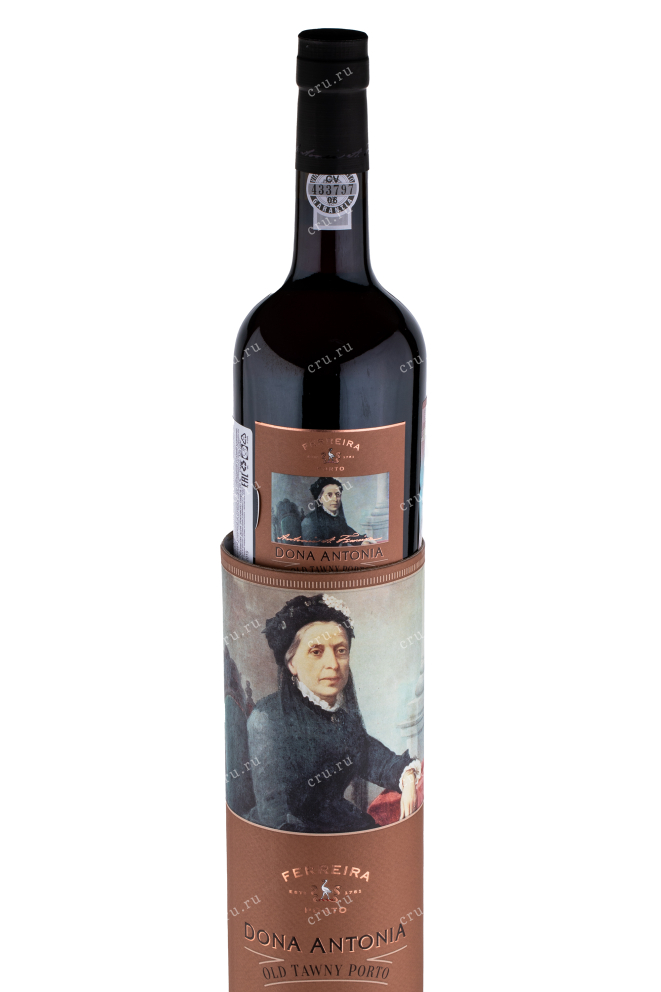 Бутылка в коробке портвейна Феррейра Дона Антония 20 лет 0.75 л