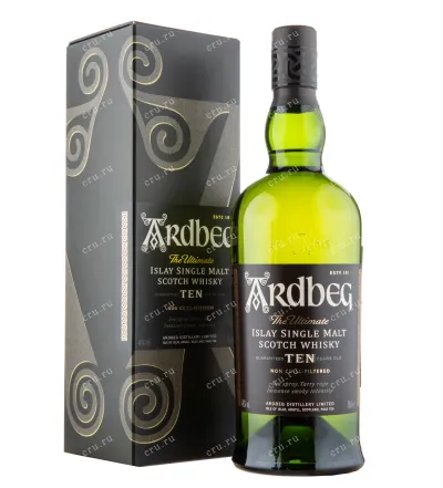 Виски Ardbeg Ten in gift box  0.7 л