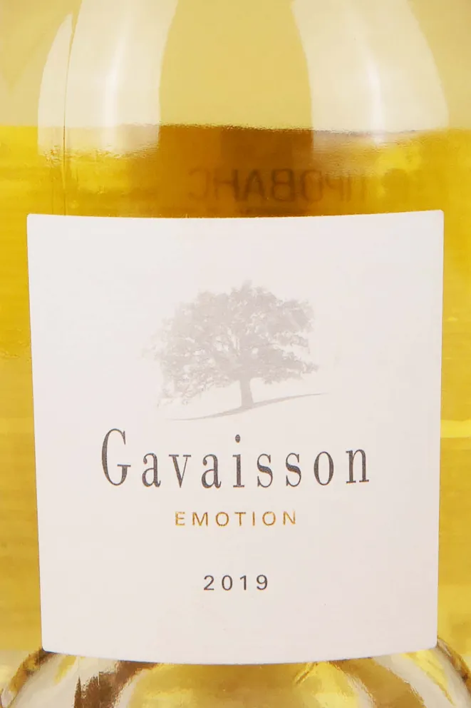 Этикетка Gavaisson Emotion 2019 0.75 л
