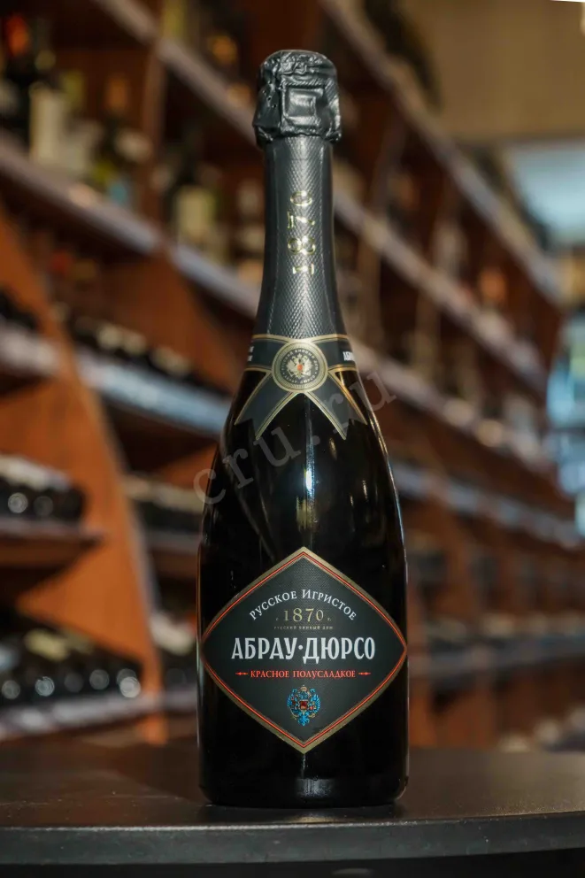 В магазине Крю Профи Abrau Durso Semi-Sweet Red 2024 0.75 л
