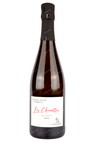 Шампанское Salima et Alain Cordeuil Les Charmottes 2015 0.75 л