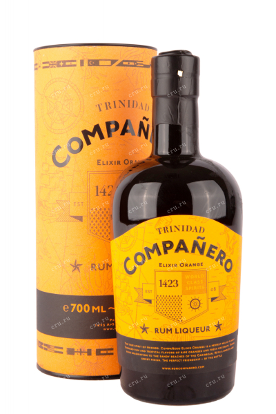 Ром 1423 Companero Trinidad Elixir Orange in tube  0.7 л