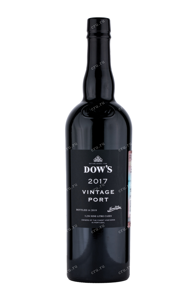 Портвейн Dows Vintage 2017 0.75 л