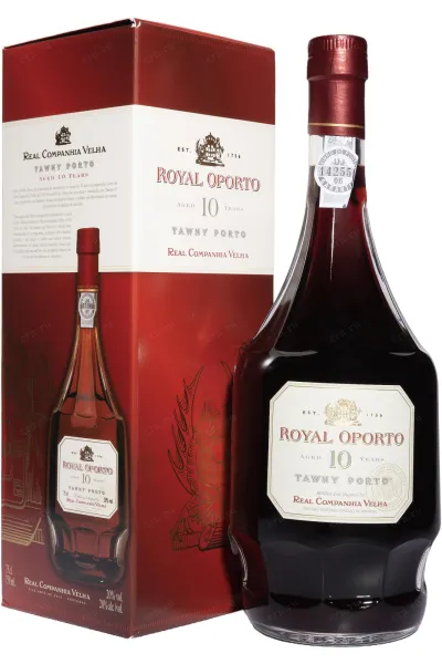 Портвейн Royal Oporto Tawny 10 years with gift box 2011 0.75 л