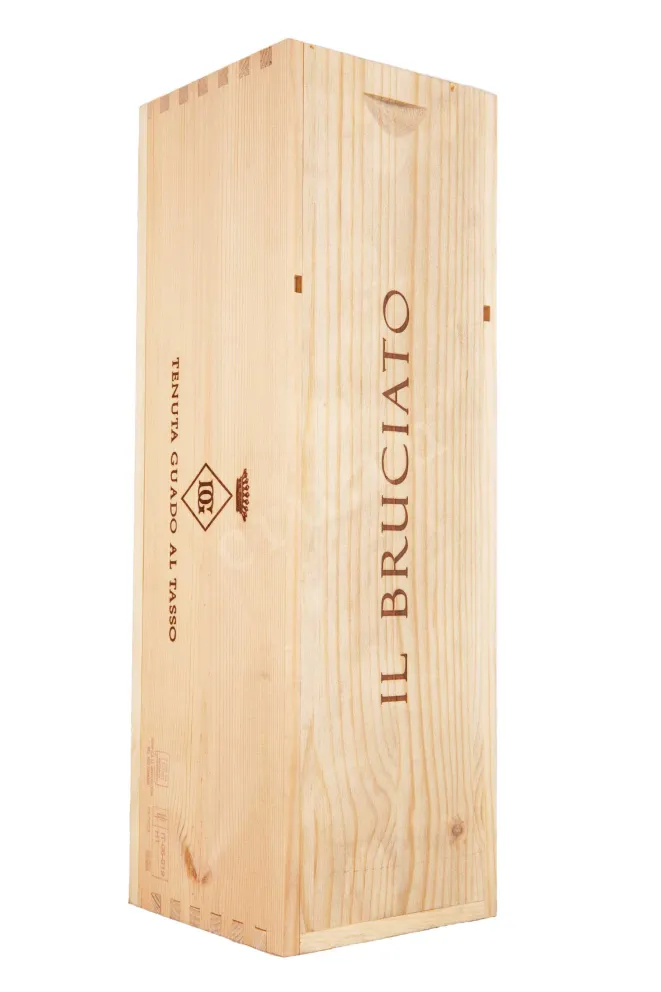 Деревянная коробка Tenuta Guado Al Tasso Il Bruciato Bolgheri gift box 2022 1.5 л