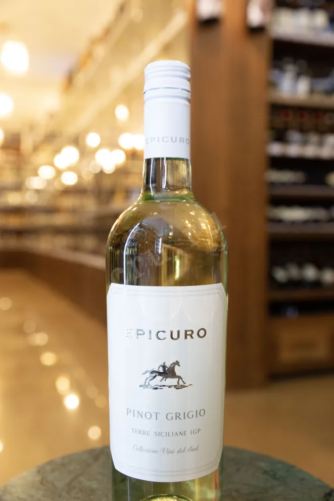 В магазине Крю Профи Pinot Grigio Terre Siciliane Epicuro 2023 0.75 л