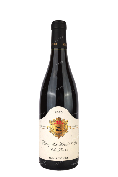 Вино Morey-Saint-Denis Premier Cru Hubert Lignier Clos Baulet 2015 0.75 л
