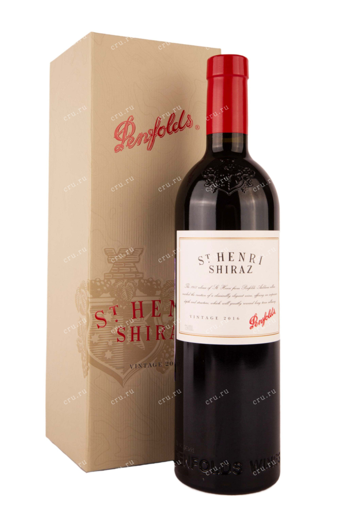 Вино Penfolds St Henri Shiraz in gift box 2016 0.75 л