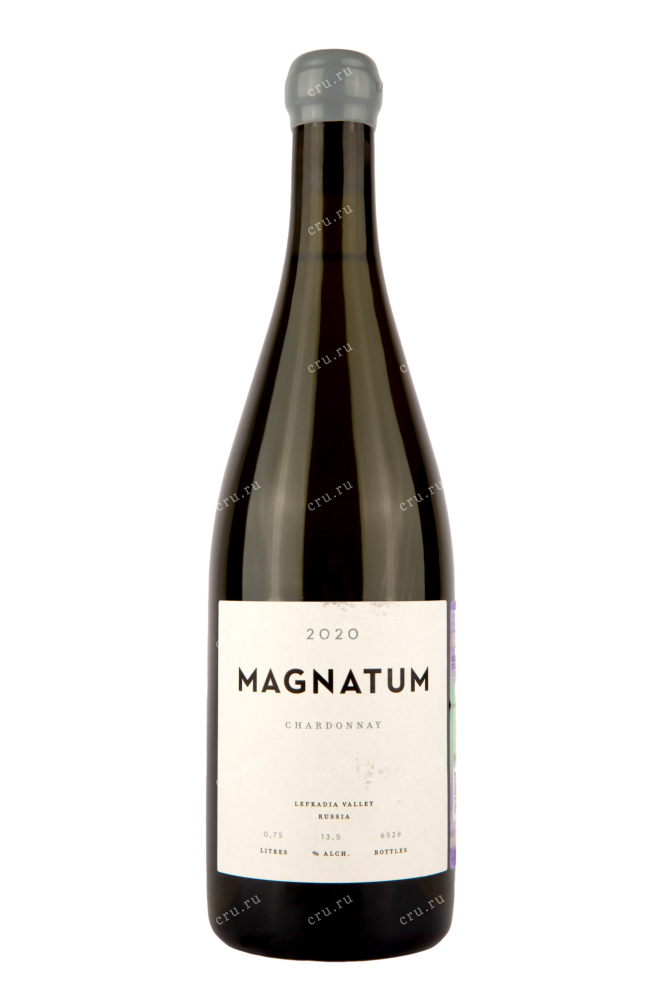 Вино Магнатум Шардоне 2020 0.75 л