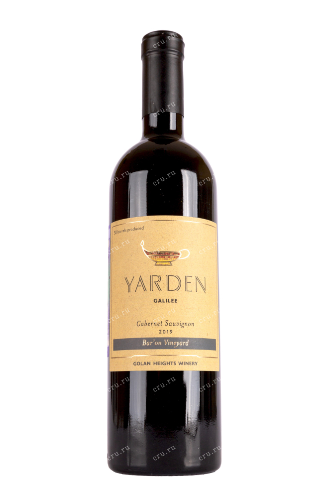 Бутылка Yarden Cabernet Sauvignon Bar'on Vineyard gift box 2019 0.75 л