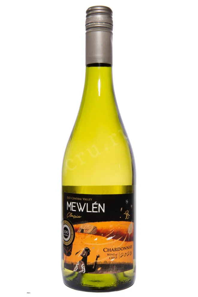 Вино Mewlen Chardonnay Classic Central Valley DO 2023 0.75 л