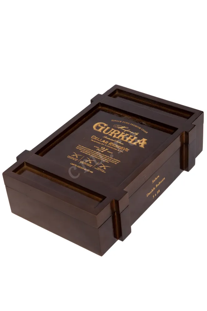 Коробка сигар Gurkha Cellar Reserve 21 Years Duouble Robusto