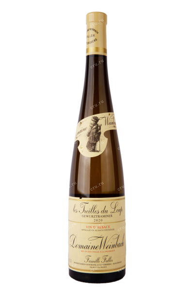 Вино Domaine Weinbach Les Treilles du Loup Gewurztraminer Alsace AOC 2020 0.75 л