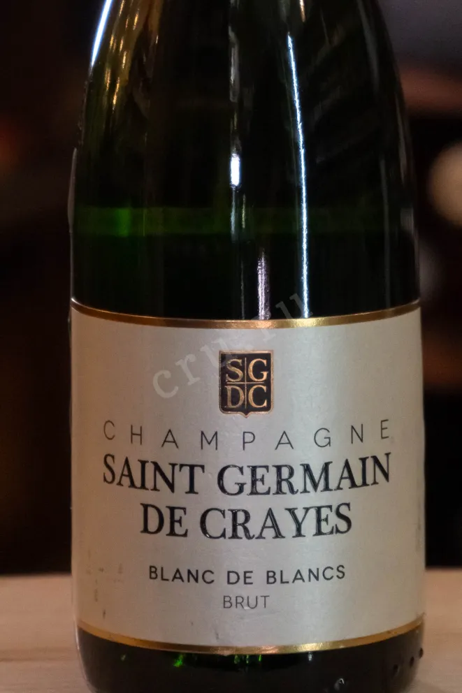В магазине Крю Профи Saint Germain de Crayes Blanc de Blancs 2019 0.375 л