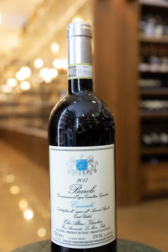 В магазине Крю Профи Elio Altare Barolo Cannubi DOCG 2017 0.75 л