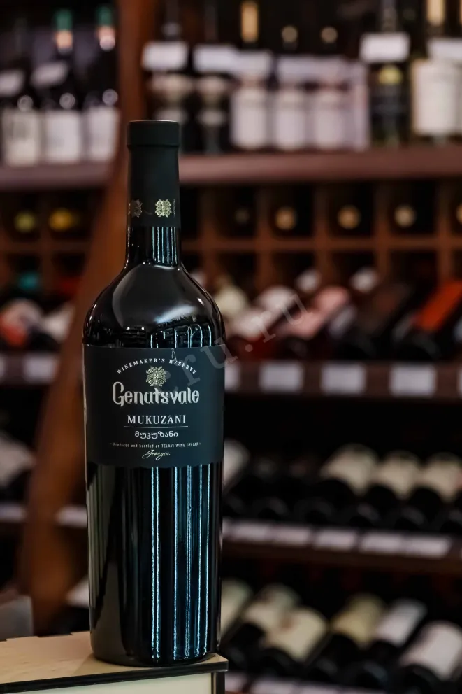 В магазине Крю Профи Genatsvale Winemaker's Reserve Mukuzani 2018 0.75 л