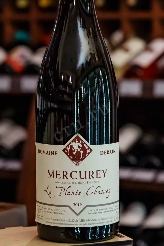 В магазине Крю Профи Domaine Derain La Plante Chassey Mercurey 2019 0.75 л